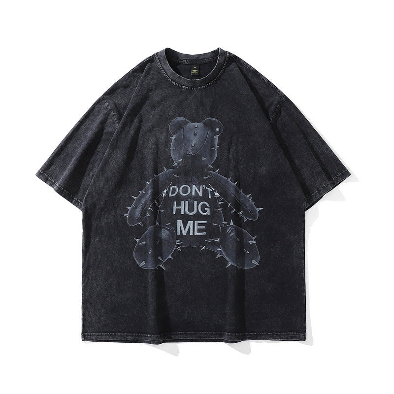 Men's T-Shirt T-shirt Men's and Women's Short Sleeve Loose