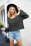 Women Pullover Sweater Sexy Knitted Sweater