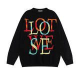 Women Sweater Panda Pattern Sweater Loose