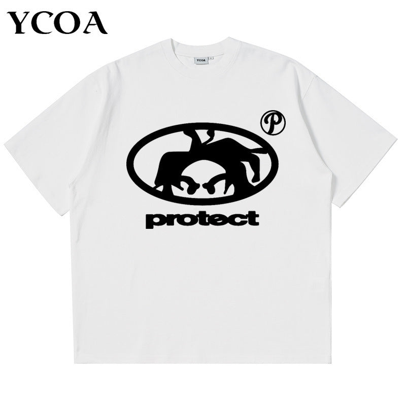 Men T-Shirt Oversized  Cotton Tops Graphic Summer Harajuku Shirt