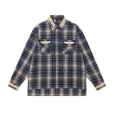 Men Long Sleeve T Shirt Men's Spring and Autumn Loose Lapels Shirt Coat