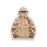 Unisex Coat Lamb Wool Cotton-Padded Jacket Plush Winter