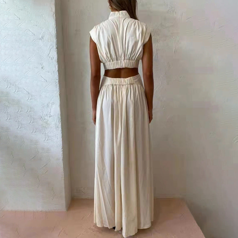 Bohemian Dress Holiday Slim Looking Long Dress