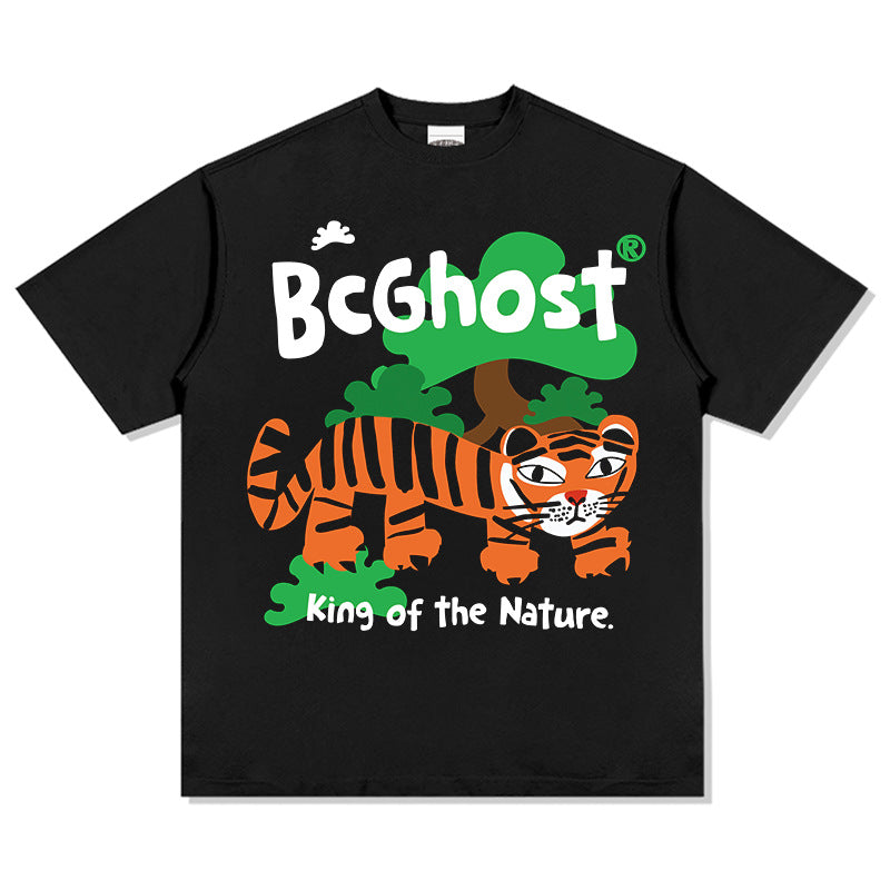 Unisex T Shirt Summer Loose Short Sleeve