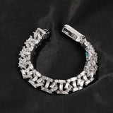 Bracelet Metal Hip Hop Bracelet Zircon Spring Royalty St. Valentine's Spectrum