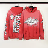 HS Hoodie Retro Flame Personalized Printing