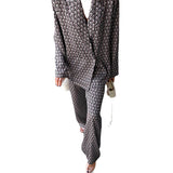 Women Co-Ords Fall Winter Coat Trousers