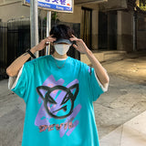 Men T Shirt Summer Loose All-Matching plus Size