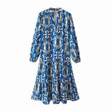 Women Dresses Loose Long Shirt Dress