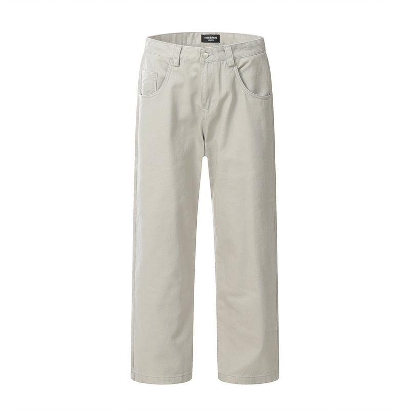 Men Jeans Casual Simple, Loose and Versatile