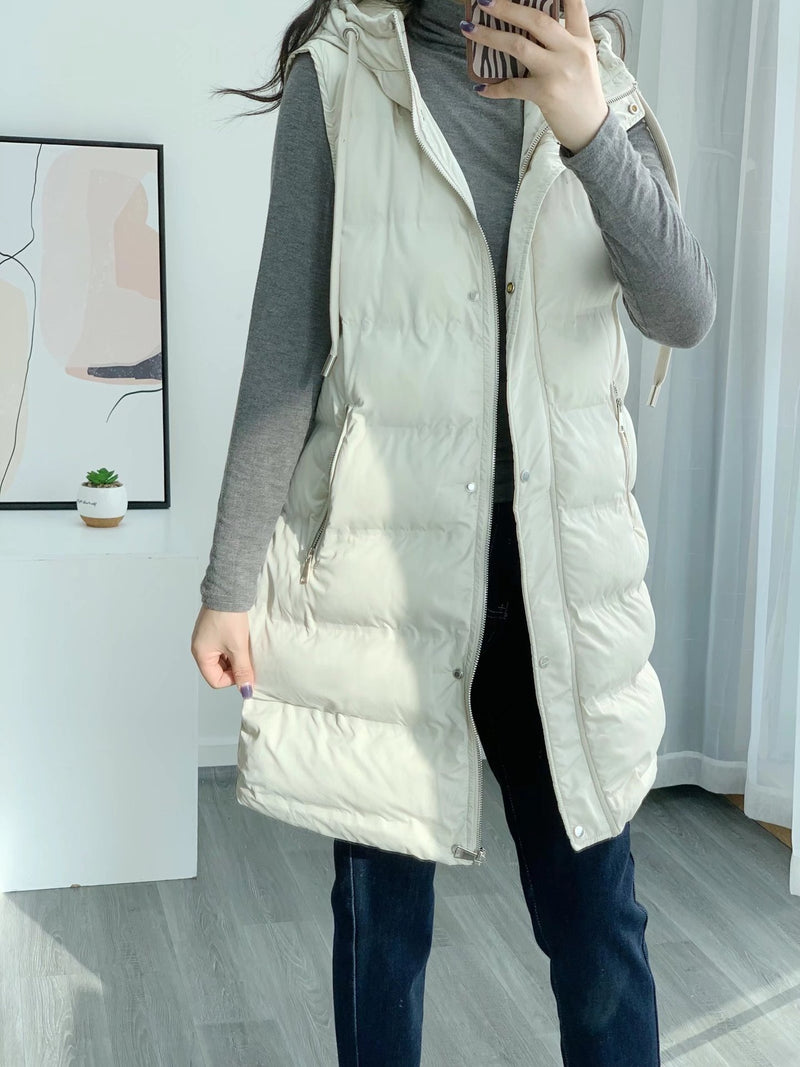 Women Cotton Coat Versatile Fashion Vest