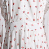 Bohemian Dress French Vintage Style Slightly Flared Dress