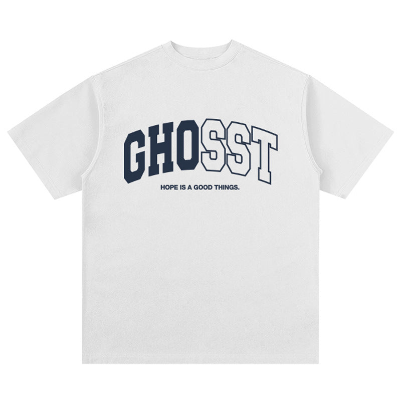 Unisex T Shirt Summer Short Sleeve T Loose