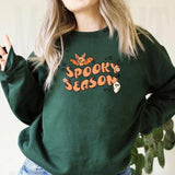 Spooky Season Sweatshirt Spooky Season Halloween Hoodie Cute