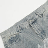 Men Jeans USD Printing Hip Hop Casual Loose
