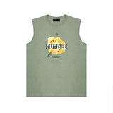 Purple Brand Tank T Shirts Sleeveless T-shirt Vest