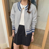 Women Knitted Cardigan Loose Knitted Cardigan