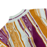 Kapital Sweater Kapital Vintage Hida and Macro Wind Pattern Three-Dimensional Wave Contrast Color Ethnic Style Sweater