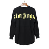 Palm Angle T Shirts Classic Logo Printed Long-Sleeved T-shirt Loose Bottoming Shirt