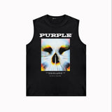 Purple Brand Tank T Shirts Sleeveless T-shirt Vest