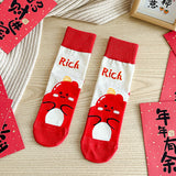 Men Socks autumn and winter tube boneless