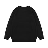 Women Sweater Butterfly Print Couple Knitted Sweater