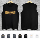 Purple Brand Tank T Shirts Sleeveless T-shirt Vest