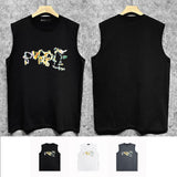 Purple Brand Tank T Shirts Sleeveless T-shirt Vest