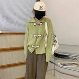 Women Knitted Cardigan Loose Knitted Cardigan Sweater