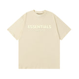 Fog Essentials T Shirts Spring/Summer FOG Letter Crew Neck Short Sleeves