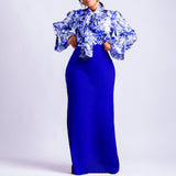 Women Jumpsuit Fashion Printed Dress