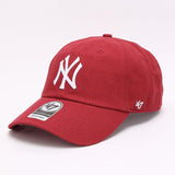 Dodgers and Yankees Baseball Cap 47brand Baseball Cap Female Dark Gray Soft Top Embroidery Hip Hop Male Hat