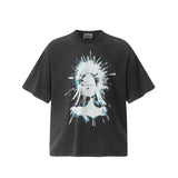 Unisex T-Shirts Vintage GALLERYDEPT Loose Fashion Tee