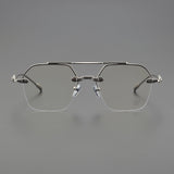 CHH Chrome Hearts Glasses Vintage gold rimless myopia frames