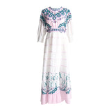 Bohemian Dress Gradient Color Slimming Dress