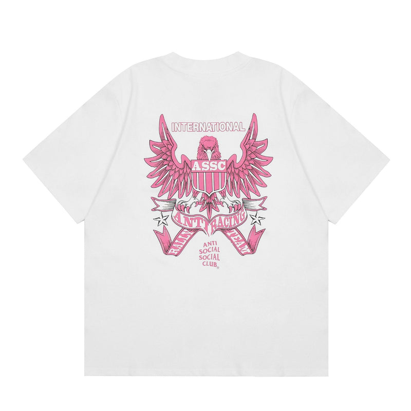 ANTI SOCIAL CLUB T-Shirt Letter Print Casual