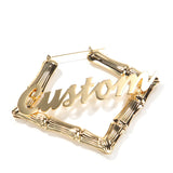 Earrings Custom Letter Earrings Word Up Alphabet Pieces