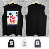 Purple Brand Tank T Shirts Sleeveless T-shirt Vest