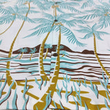 GUILTYPARTIES TIGER Shirts 19ss Coconut Tree, Palm Tree Short Sleeve Shirt