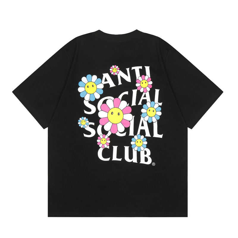 ANTI SOCIAL CLUB T-Shirt Print Casual