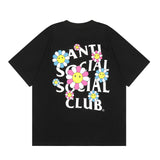 ANTI SOCIAL CLUB T-Shirt Print Casual