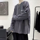 Men T Shirt Versatile Casual Loose