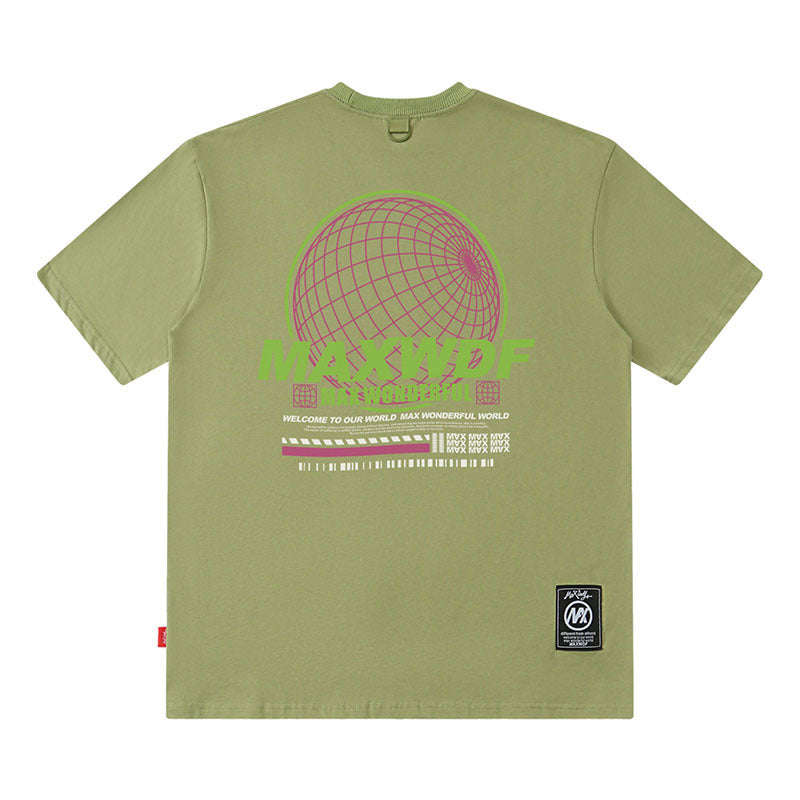 Men T-Shirt Oversize All-Match Loose