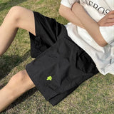 Men Beach Shorts Summer Ice Silk Quick-Drying Loose Casual