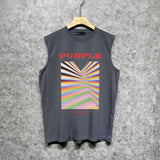 Purple Brand Tank T Shirts Sleeveless T-shirt Vest