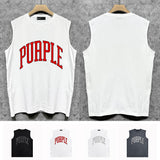 Purple Brand Tank T Shirts Sleeveless T-shirt Vest