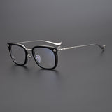 CHH Chrome Hearts Glasses engraved gold rim glasses frame Versatile vintage myopia glasses frame