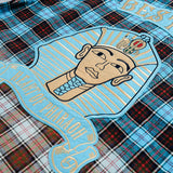 Unisex Shirt Loose Plaid Coat