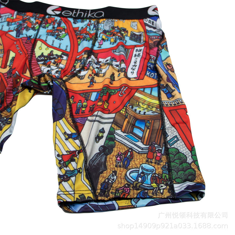 Ethika Boxer Briefs Men Breathable Boxer Briefs