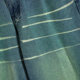Men Jeans Spray Painting Loose Casual Scratch